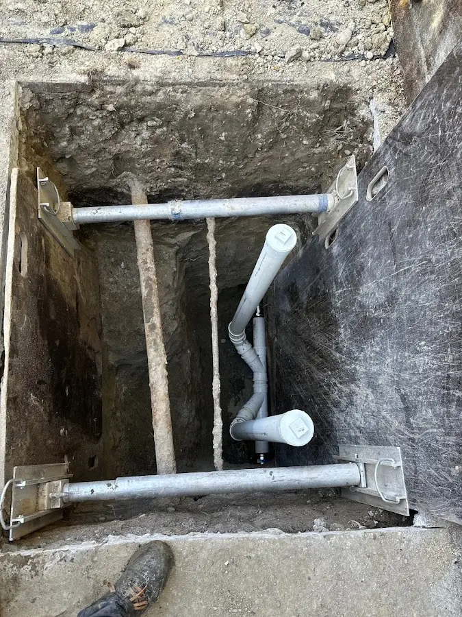 Experienced plumber completing Gas Line Repair work in Derry